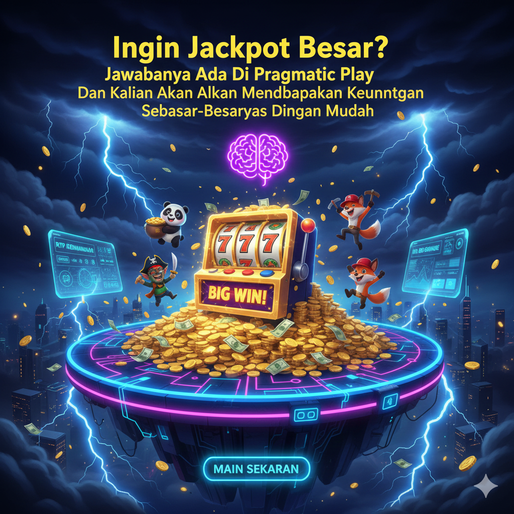 Ingin Jackpot Besar? Jawabannya Ada Di Pragmatic Play Dan Kalian Akan Mendapatkan Keuntungan Sebesar-besarnya Dengan Mudah