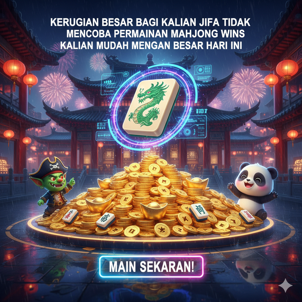 Kerugian Besar Bagi Kalian Jika Tidak Mencoba Permainan Mahjong Wins Kalian Mudah Menang Besar Hari Ini