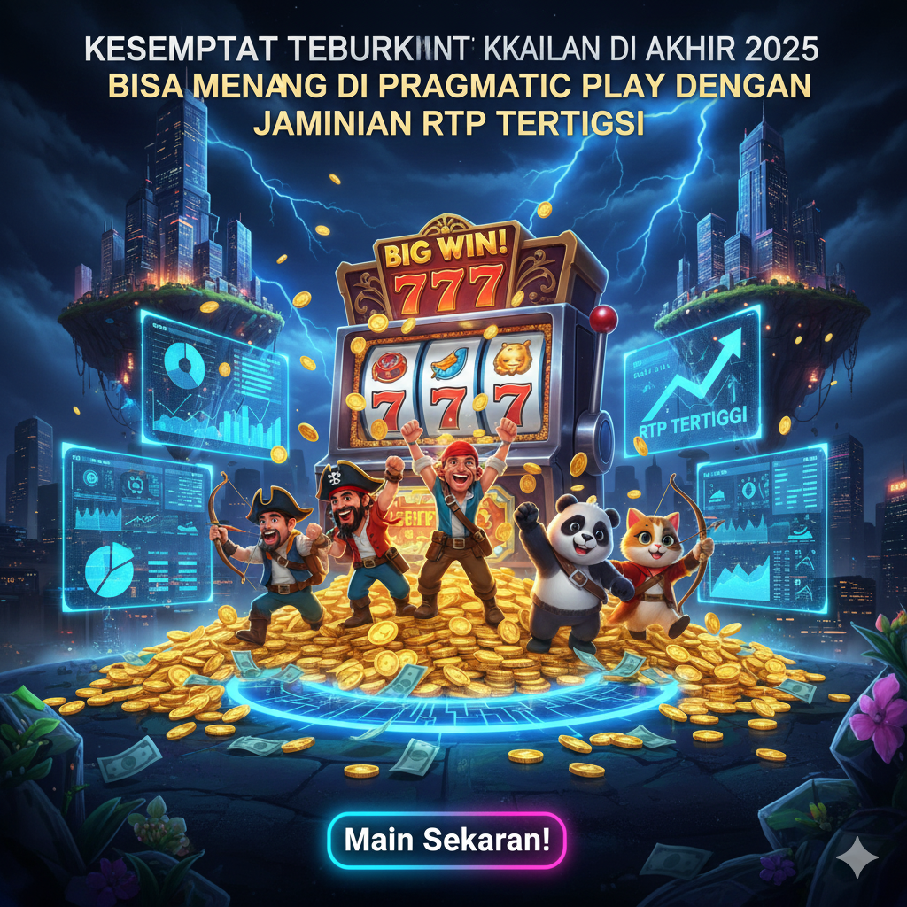 Kesempatan Terbuka Untuk Kalian Di Akhir 2025 Bisa Menang Di Pragmatic Play Dengan Jaminan RTP Tertinggi