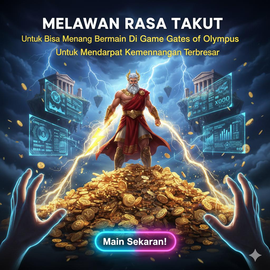 Melawan Rasa Takut Untuk Bisa Menang Bermain Di Game Gates of Olympus Untuk Mendapat Kemenangan Terbesar