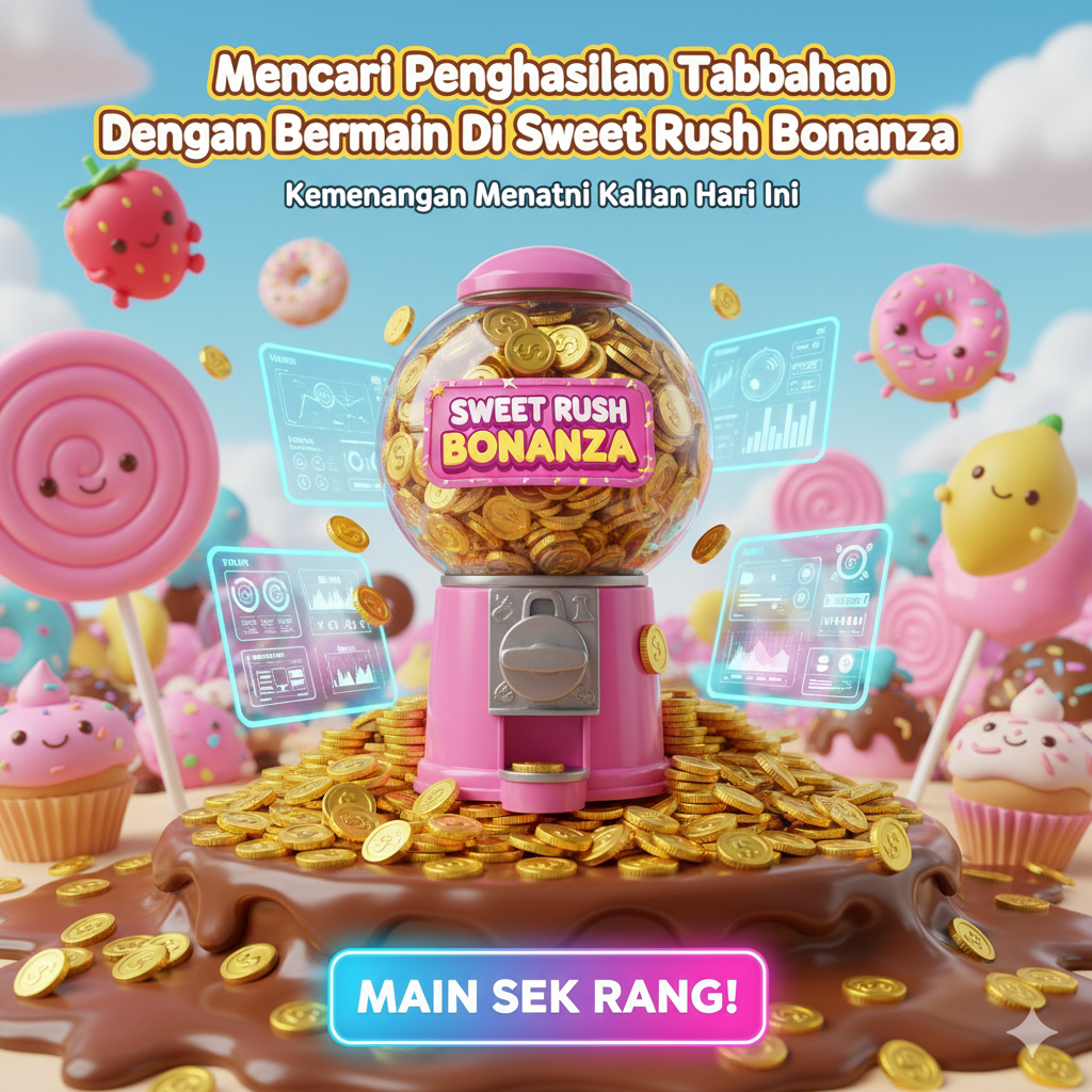 Mencari Penghasilan Tambahan Dengan Bermain Di Sweet Rush Bonanza Kemenangan Menanti Kalian Hari Ini