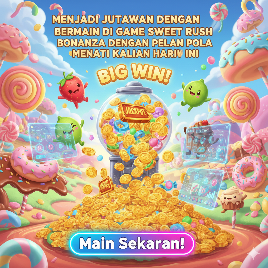 Menjadi Jutawan Dengan Mudah Bermain di Game Sweet Rush Bonanza Dengan Pola Kemenangan Menanti Kalian Hari Ini