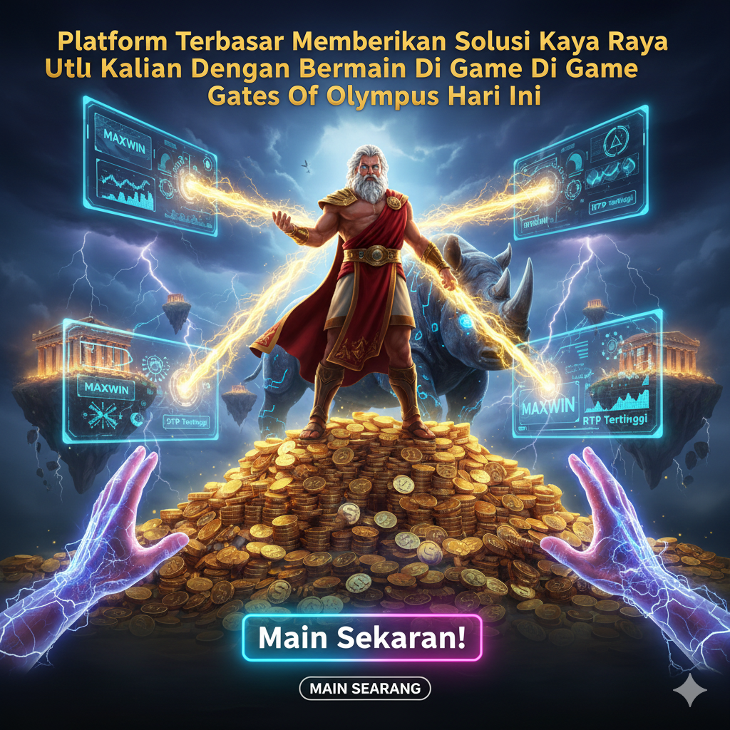 Platform Terbesar Memberikan Solusi Kaya Raya Untuk Kalian Dengan Bermain Di Game Gates of Olympus Hari Ini