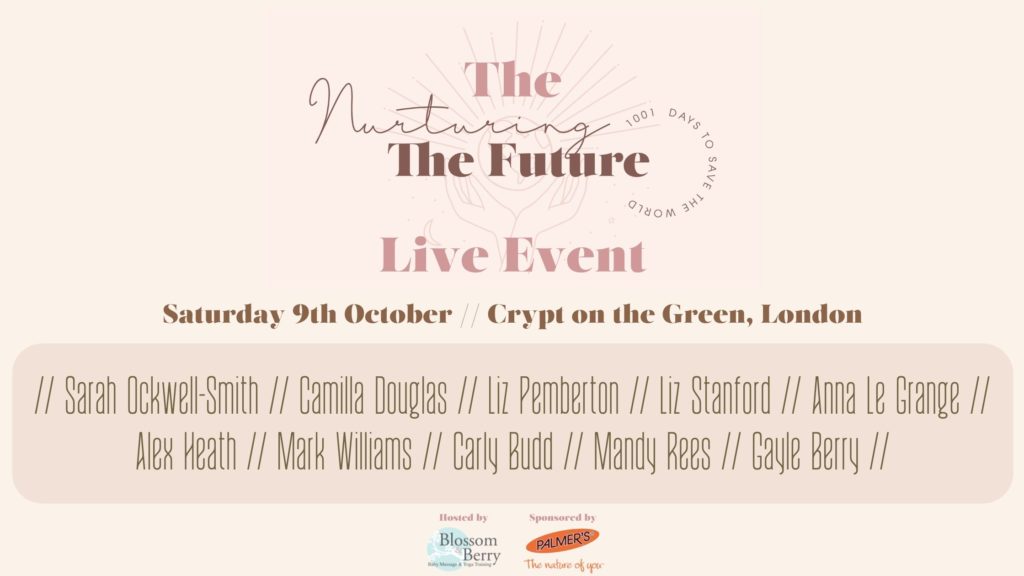 Copy of BANNER Nurturing the Future - Live Event Line Up and Speakers Copy of BANNER Nurturing the Future - Live Event Line Up and Speakers